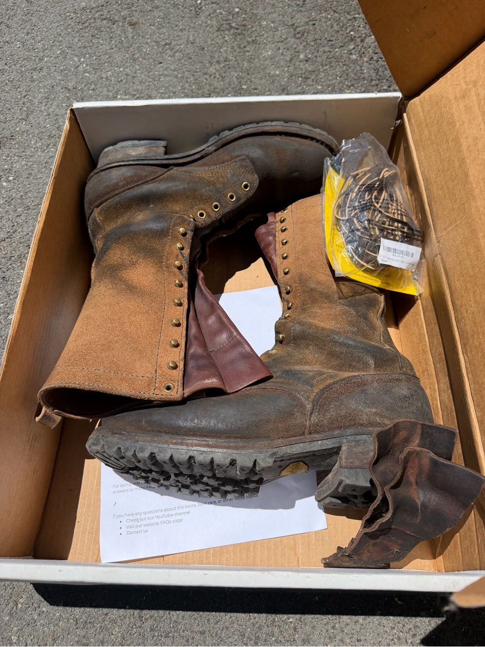 Nick’s handmade Wildland Boots - Picture 10 of 10